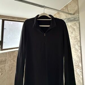 Lululemon Men’s Black Golf 1/4 Zip Size L Jacket